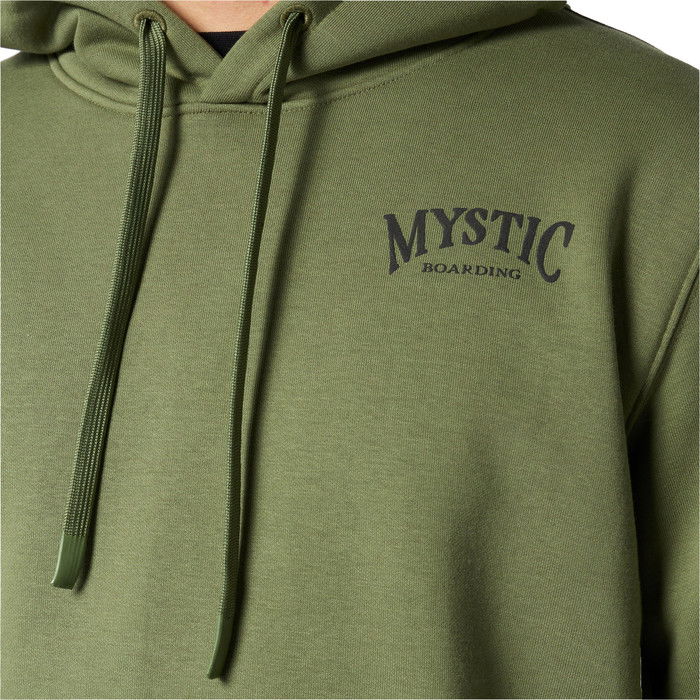 2023 Mystic Mens Ethos Hood Sweat 35104.230119 - Dark Olive